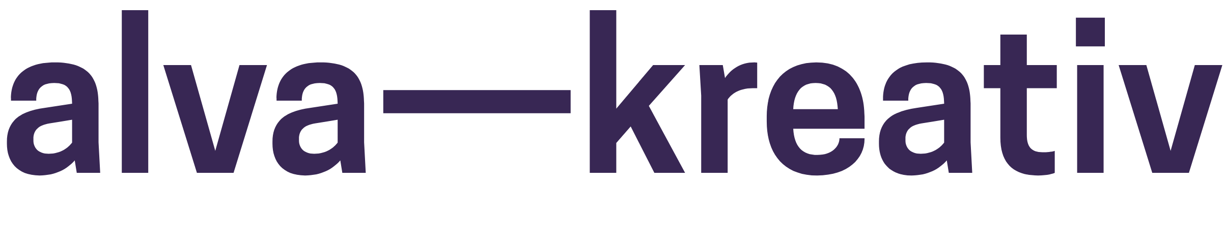Alva Kreativ logotyp